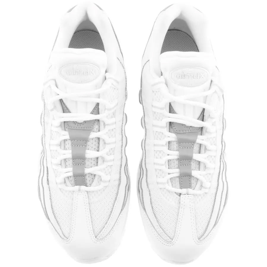 Alternative Image for ProductNike Air Max 95 Trainers White3
